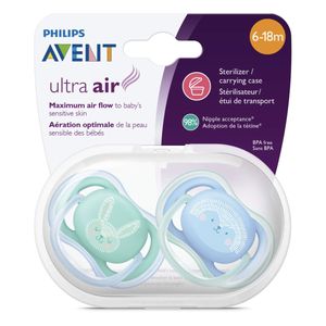 پستانک ارتودنسی اونت مدل ultra air  بسته 2 عددی